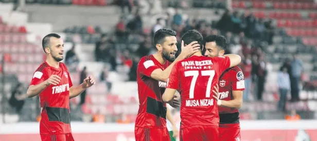 Antep fazla sıkmadı!