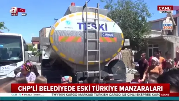 CHP su sorununu çözemiyor