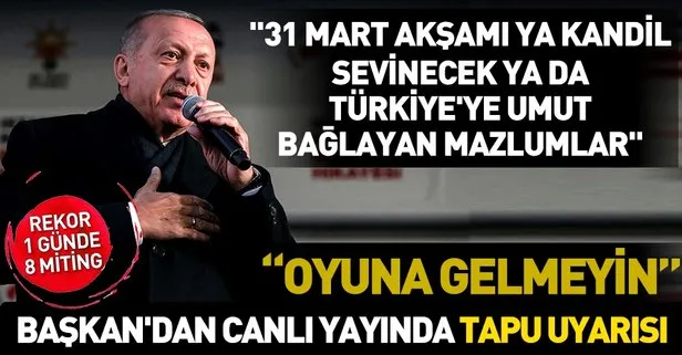 Son dakika... Başkan Erdoğan’dan Sarıyer’de önemli açıklamalar