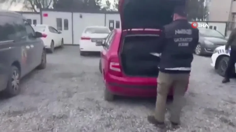 Gaziantep'te bir ayda yarım ton uyuşturucu ele geçirildi