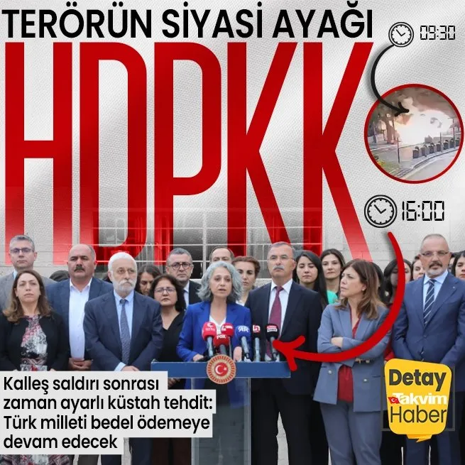Ankaradaki kalleş saldırı sonrası HDPden zaman ayarlı küstah tehdit! Çiğdem Kılıçgün Uçar: Türk milleti bedel ödemeye devam edecek