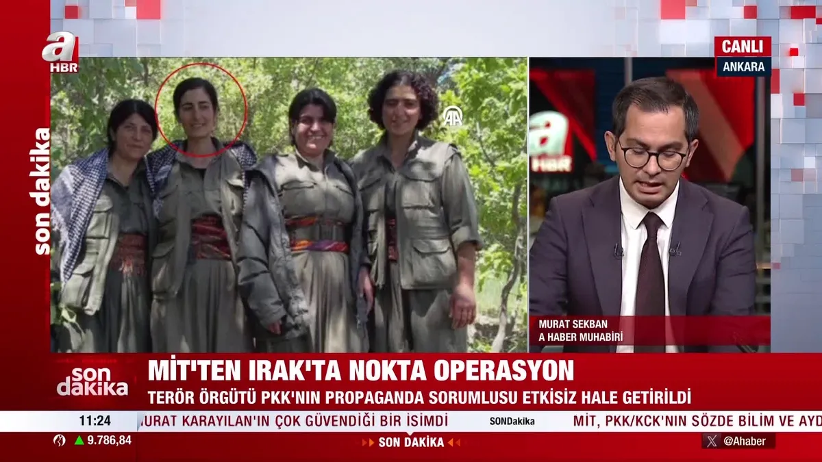 MİT, terörist Gülistan Tekik'i etkisiz hale getirdi!