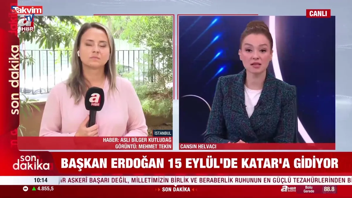 Başkan Erdoğan Katar'a gidiyor!