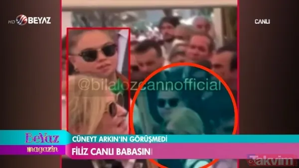 Cüneyt Arkın'ın görüşmediği kızı Filiz Canlı babasının cenazesinde görüntülendi! Gözden uzaktı yıllar sonra ilk görüntü - 6