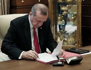 Başkan Erdoğan’ın kararları Resmi Gazete’de!