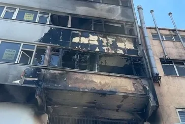 Kağıthane'de tamirhanede yangın: 1 kişi öldü 1 kişi yaralandı