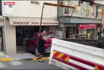 Giresun’da otomobil dükkana daldı: 1 yaralı