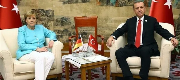 Cumhurbaşkanı Erdoğan’dan Merkel’e taziye telefonu