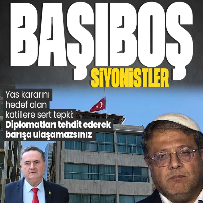 Tel Avivde Türk bayrakları Haniye için yarıya indi siyonist bakanlar kudurdu! İsraile sert tepki: Diplomatları tehdit ederek barışa ulaşamazsınız