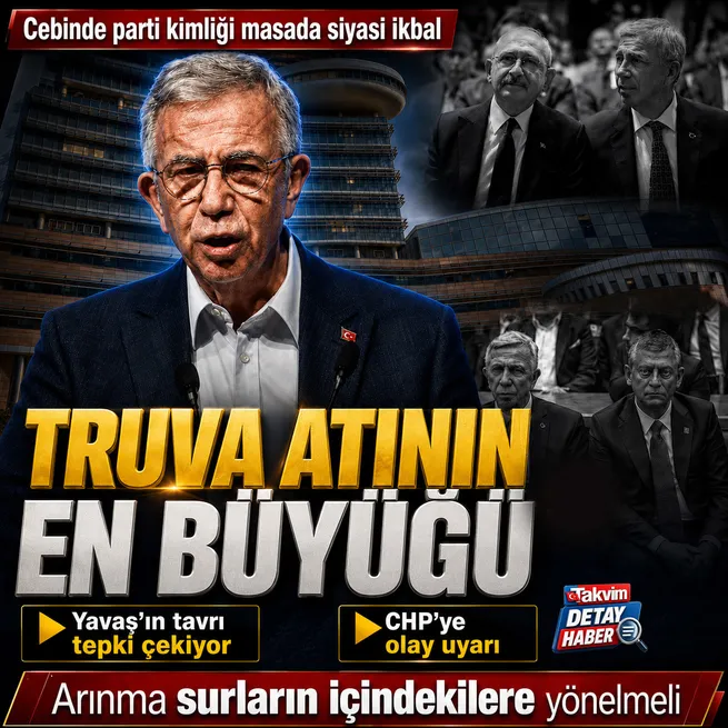 Mansur Yavaşın hem nalına hem mıhına tavrı! CHPye olay uyarı: Truva atının en büyüğü Ankarada duruyor