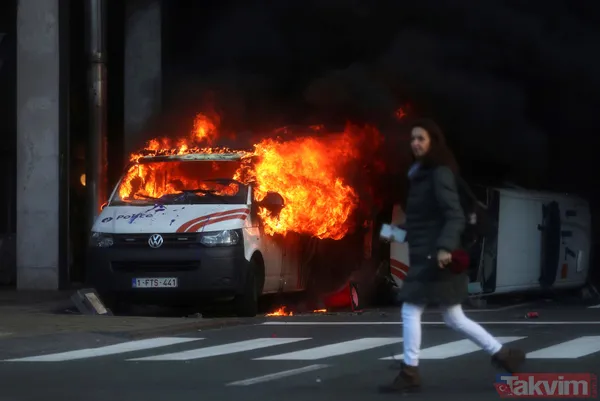 Fransa'daki Sarı Yelekliler'in eyleminde Gezi Parkı izleri - 30