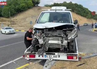 Bolu’da kavşakta kaza: 6 kişi yaralandı