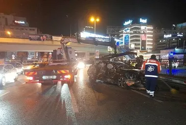 Şişli Zincirlikuyu’da zincirleme kaza
