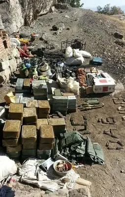 PKK'nın cephaneliğinden neler çıktı neler...