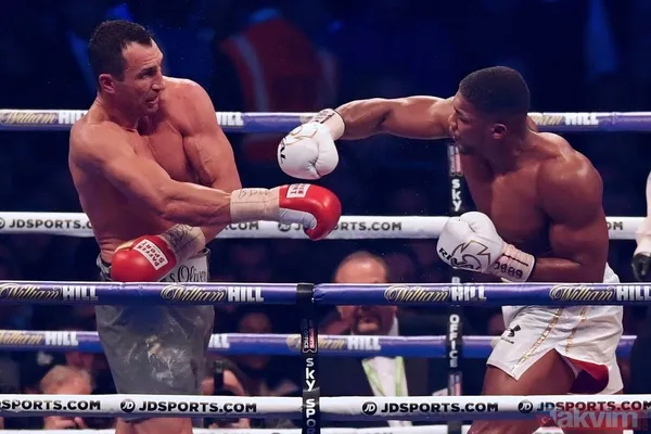 Anthony Joshua - Wladimir Klitschko maçı nefes kesti! - 42