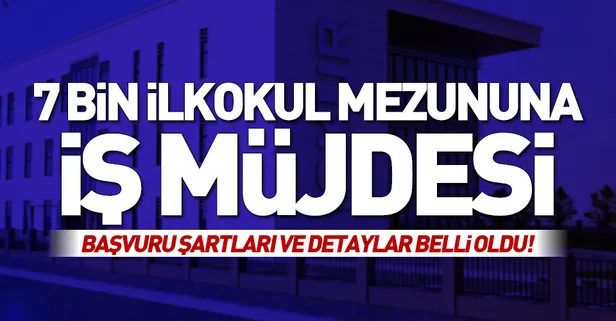 İŞKUR'dan binlerce ilkokul mezununa iş müjdesi! İŞKUR TYP ilanları başvuru şartları neler?