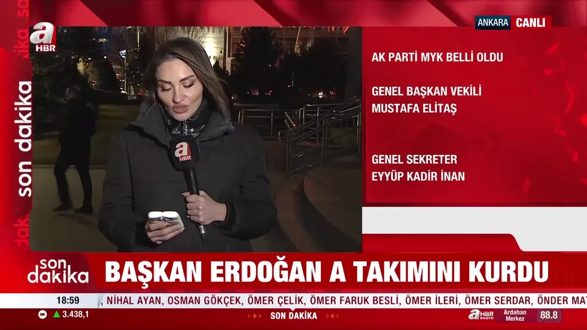 Başkan Erdoğan A Takımını belirledi