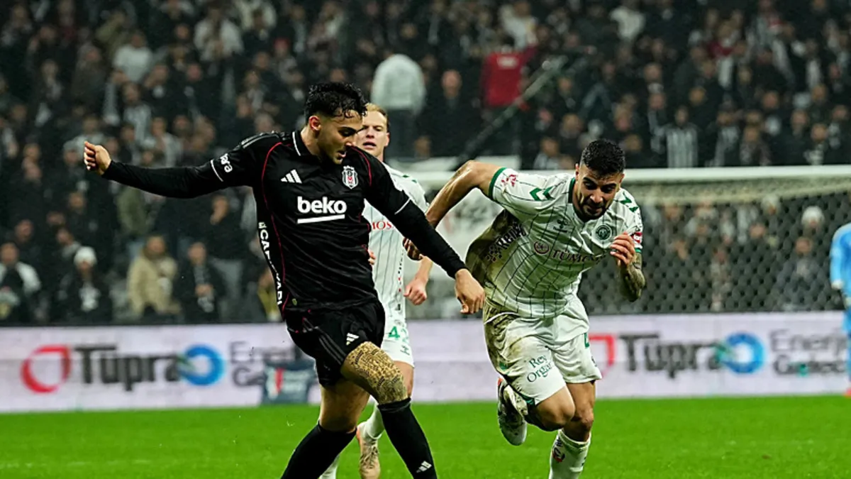 Kaptan gemiyi kurtardı! Beşiktaş - Konyaspor: 2-1 | MAÇ SONUCU