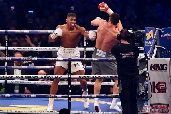 Anthony Joshua - Wladimir Klitschko maçı nefes kesti! - 29