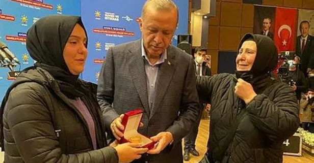 Başkan Recep Tayyip Erdoğan ile fotoğraf çekilmek isteyen gence doğum günü hediyesi