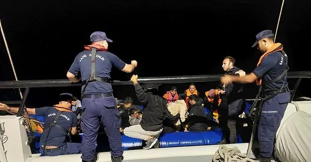 Son dakika: Çanakkale’de 61 düzensiz göçmen yakalandı