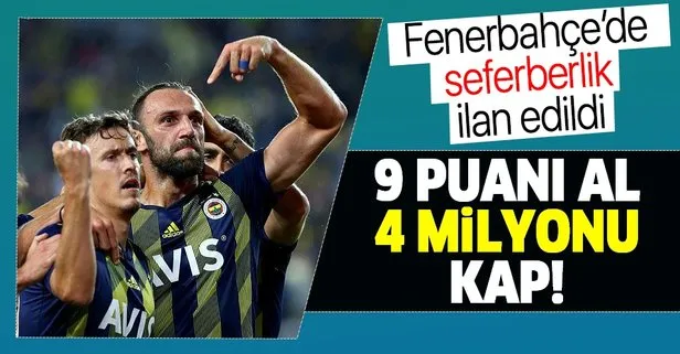 9 puanı al 4 milyonu kap! Fenerbahçe yönetimi kritik dönemeç öncesi seferberlik ilan etti