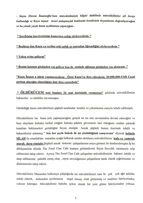Ekrem İmamoğlu'na tahsis edilen locanın arkasından "tehdit" çıktı-7