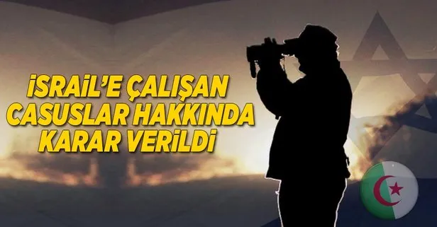 Cezayir mahkemesi, İsrail casusları hakkında karar verdi