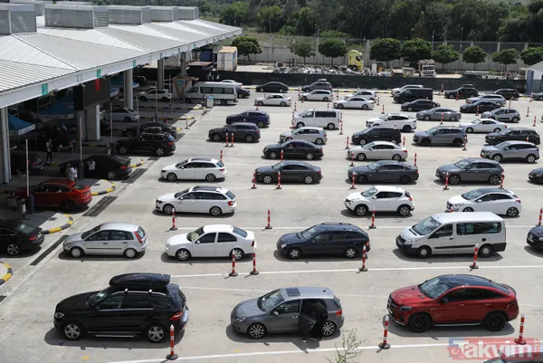 Kapıkule Sınır Kapısı'nda gurbetçi yoğunluğu - 24