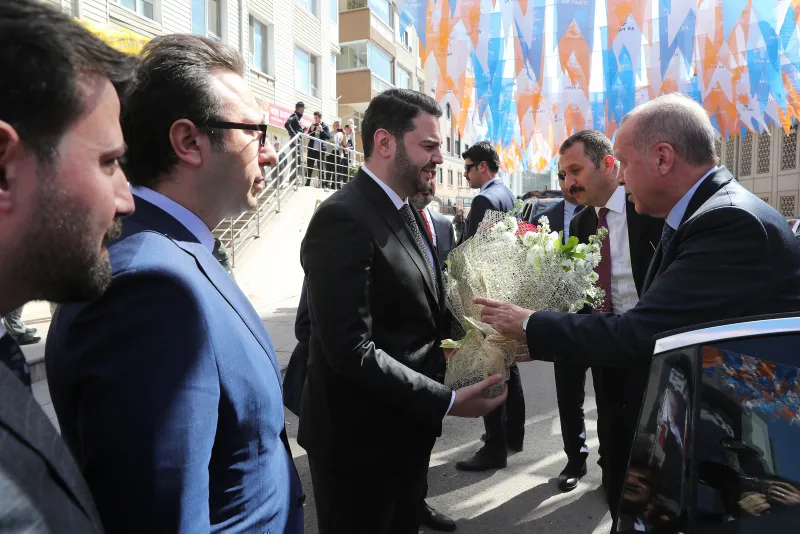 Başkan Erdoğan AK Parti Ankara İl Başkanlığı'nı ziyaret etti - 2