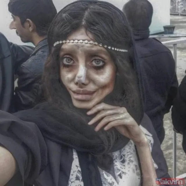 Angelina Jolie’ye benzemek isteyen Sahar Tabar’ın ilk hali ortaya çıktı