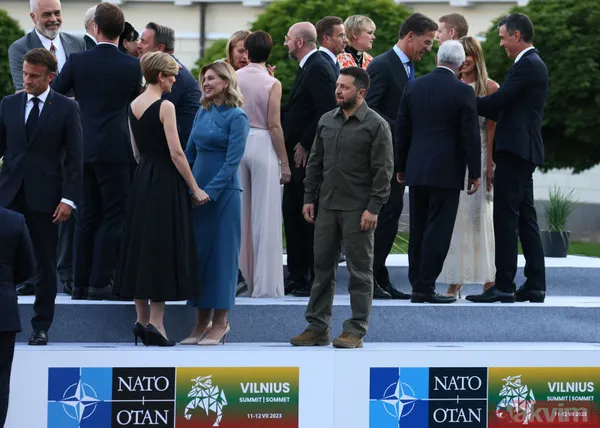 Vladimir Zelenskiy ortada kaldı! NATO Zirvesi'nde dikkat çeken fotoğraf - 10
