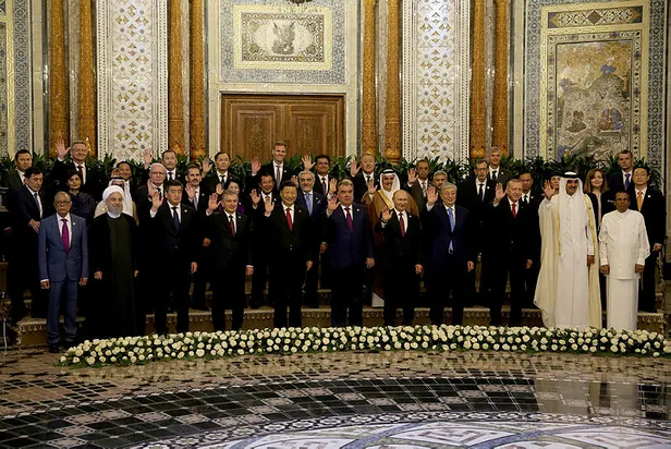 Son dakika haberi: Tacikistan'a giden Başkan Erdoğan CICA Zirvesi’nde-1