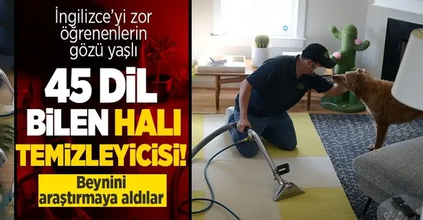 Böyle beyin yok! 45 dil bilen halı temizleyicisi!