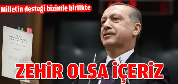 Her yola başvururuz