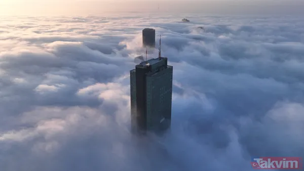 İstanbul'dan sis manzaraları... Köprüler kayboldu - 18