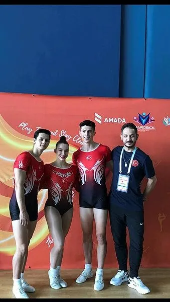 Manisalı Ayşe Begüm Onbaşı, Aerobik Jimnastik'te dünya şampiyonu oldu-6