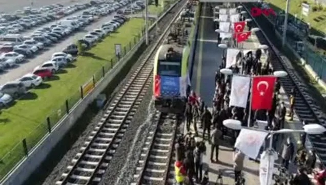 Türkiye'den Çin'e giden ilk ihracat treni uğurlandı
