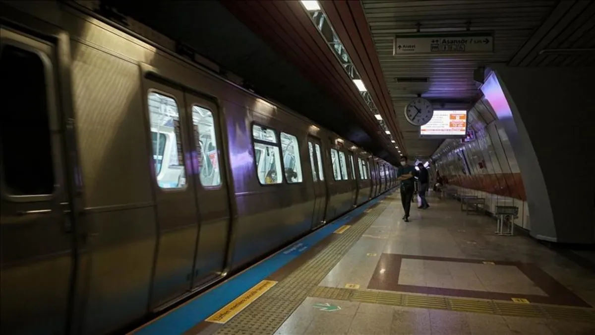Yenikapı-Hacıosman Metro Hattı'nda bazı istasyonlar işletmeye kapatılacak