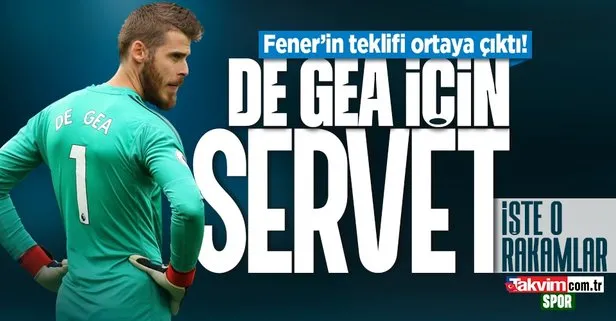 Fenerbahçe transfer haberleri | Teklif ortaya çıktı! De Gea için servet