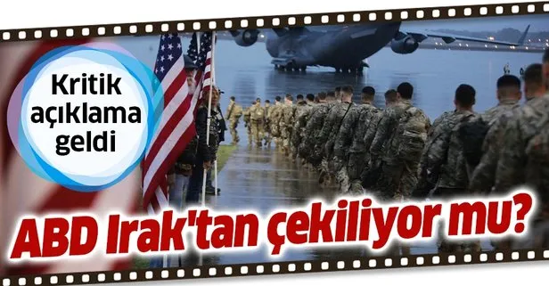 ABD Irak'tan çekiliyor mu?