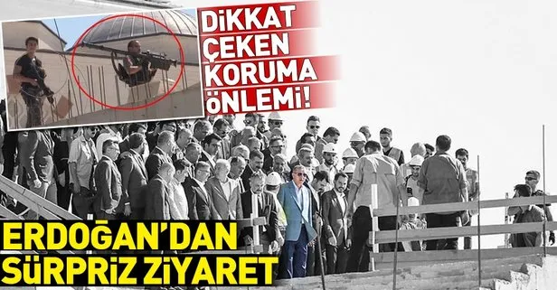 Başkan Erdoğan’dan Çamlıca Camisi’ne ziyaret