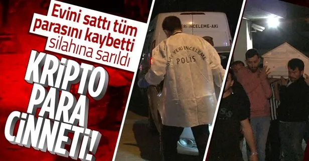 İstanbul’da kripto para cinneti! Piyasalar çökünce tüm parasını kaybetti silaha sarıldı