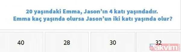 Bu testi çözmek o kadar kolay değil benim diyen zor çözer! Sadece dahiler 30 saniyede çözüyor - 8