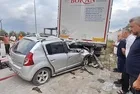 Samsun'da römorka çarpan otomobildeki 2 kişi can verdi!