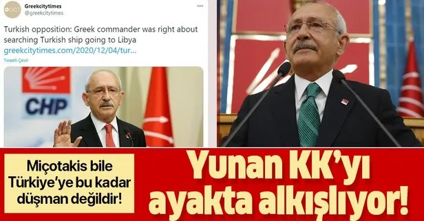 Yunanistan Kılıçdaroğlu’nu alkışlıyor: Muhalefet lideri Libya’ya giden Türk gemisinin aranması haklıydı dedi