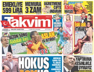 Günün öne çıkan gazete manşetleri | 7 Kasım 2018 Çarşamba