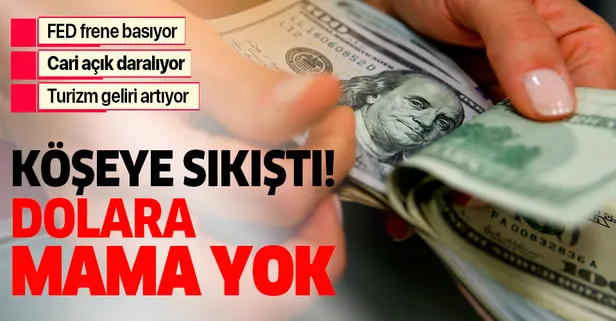 Köşeye sıkıştı! Dolara mama yok