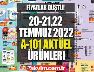 Haftanın ortasına geldik A101'de büyük kampanya! A101'de bu hafta neler var? Aktüel kataloğu tam liste! Fiyatlar düştü işte İNDİRİMLİ ürünler...