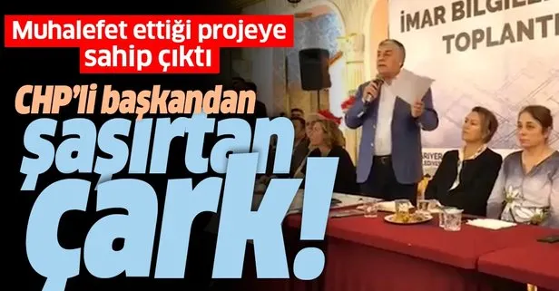 CHP’li Sarıyer Belediye Başkanı Şükrü Genç’ten şaşırtan çark! Muhalefet ettiği İmar Barışına sahip çıktı